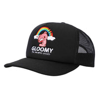 Gloomy Bear Embroidered Rainbow Trucker