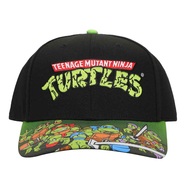 Teenage Mutant Ninja Turtles Classic Pre-Curved Bill Snapback