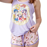 Sailor Moon Crystal Juniors Tank Top & Short Sleep Set