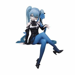 Hatsune Miku Flower Fairies Blue Rose Noodle Stopper Figurine