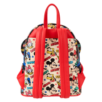 Disney Mickey & Friends Classic All-Over Print Mini Backpack With Ear Headband